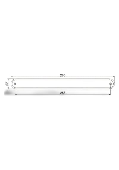 Sba12w12 12v 12 Led'li Beyaz Karavan Ve Koridor Aydınlatması Su Geçirmez