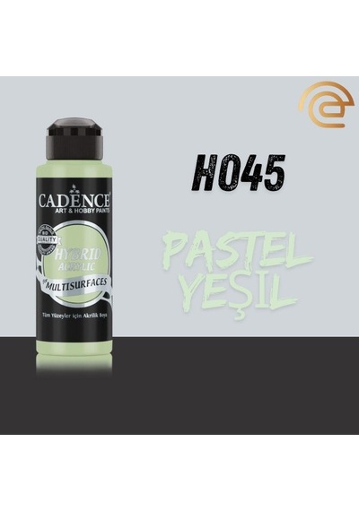 Cadence Hybrid Multisurface Akrilik Boya 120 Ml H045 Pastel Yeşil