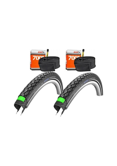 Schwalbe Marathon Greenguard 700x35 Zırhlı Lastik Seti