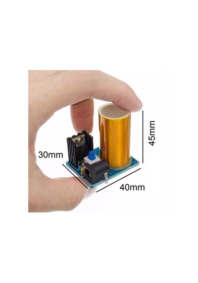 Dc 9-12v Bd243 Mini Tesla Bobin Kiti Modülü Kendin Yap Hobi Devresi Dıy Lehimleme Kiti Demonte Montesiz