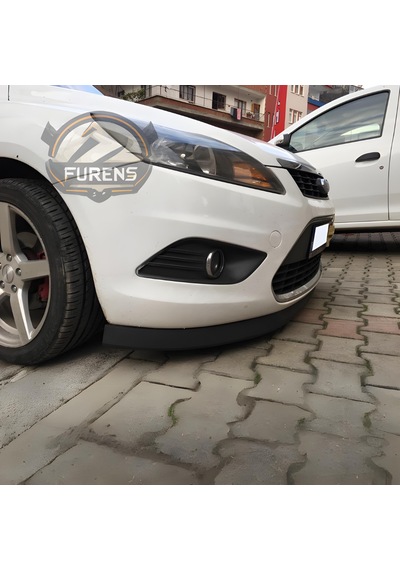 Ford Focus 2,5 2008-2011 Uyumlu H Lip Esnek Ön Lip 2 Parça Karlık Ön Ek Tampon Altı Dill