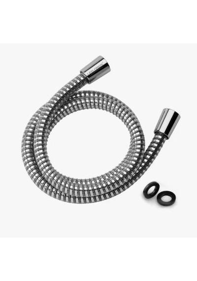 Yüksek Kaliteli Spiral Banyo Duş Hortumu 1,5 Metre Açık Gri