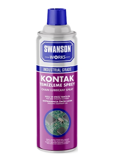 Swanson Works Kontak Devre Kart Temizleyici Sprey Yağsız 400ML