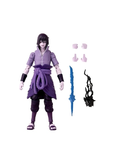 Sasuke Rinnegan Mangekyo Sharingan Poz Verilebilir Figür