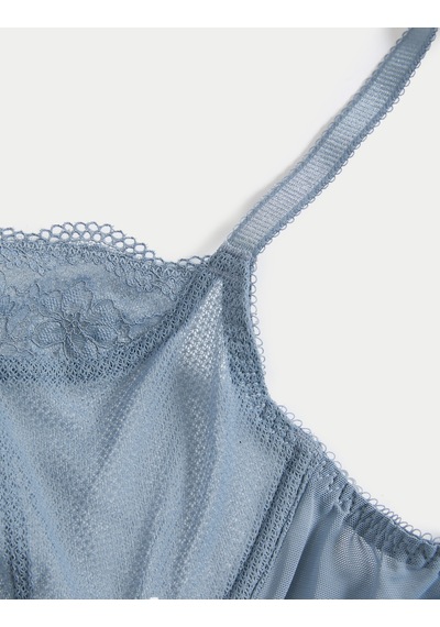 Marks & Spencer Jasmine Dantelli Destekli Sütyen T33002402 Gri