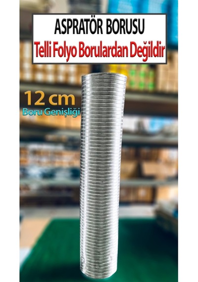 Aspiratör Borusu 2 Mt Telli Ve Folyolu Aspiratör Borulardan Değildir.