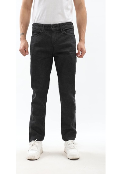 Erkek Regular Fit Koyu Gri Jean Pantolon Gri