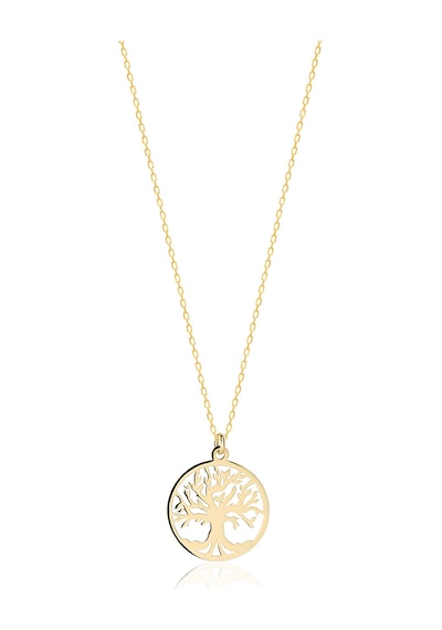Emılıano Jewellery 925 Ayar Hayat Ağacı Gümüş Kolye Gold - Rose Gold - Gümüş Emılıano Jewellery 925 Ayar Hayat Ağacı Gümüş Kolye Gold - Rose Gold - Gümüş