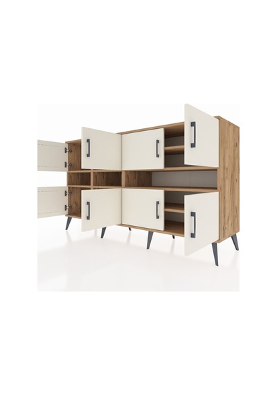 Kronos Konsol 8 Raflı 8 Kapaklı 176x59x99 Çam-aytaşı/çam Çam-aytaşı/çam Kronos Konsol 8 Raflı 8 Kapaklı 176x59x99 Çam-aytaşı/çam Çam-aytaşı/çam