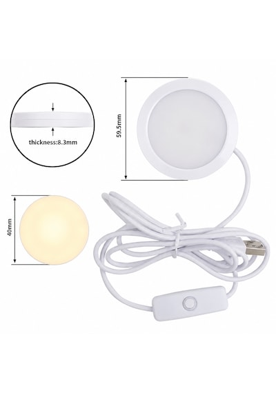Bambu Lamp Kit 001 Muadili Led 5 Adet 3000k Günışığı