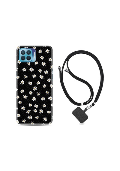 Oppo Reno 4 Lite Kilif Boyun Askili Papatyalar 1866 542801818