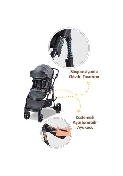 Bc-340 Bora Cross Travel Puset Gri D