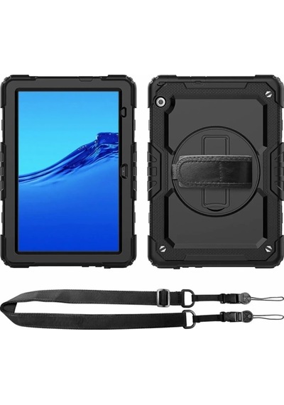 Newface - 26 - Lenovo Tab M10 Tb311fu Kılıf Amazing Tablet Kapak - Csmo-tex - - Siyah
