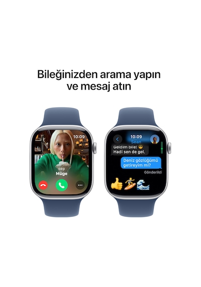 Apple Watch Series 10 GPS 46 MM Alüminyum Kasa Spor Kordon M/L Akıllı Saat (Apple Türkiye Garantili) Apple Watch Series 10 GPS 46 MM Alüminyum Kasa Spor Kordon M/L Akıllı Saat (Apple Türkiye Garantili)