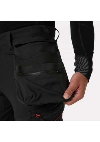 Hh Connect Flex Pro Ek Fermuarlı 2li Ön Cep Std-990 Black