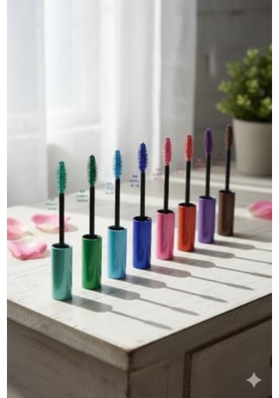 Tr Flash Lash Colored Mascara No: 08 Mocha Brown - Renkli Maskara Genel