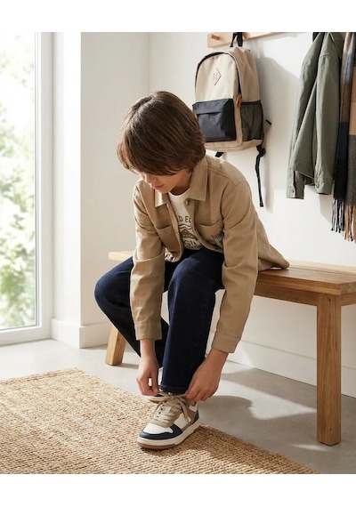 Mutlu Bebe %100 Pamuk Bayramlık Erkek Çocuk Kombin Bej Ceket, Baskılı Sweatshirt Ve Kot Pantolon 3 Lü Takım Bej Mutlu Bebe %100 Pamuk Bayramlık Erkek Çocuk Kombin Bej Ceket, Baskılı Sweatshirt Ve Kot Pantolon 3 Lü Takım Bej