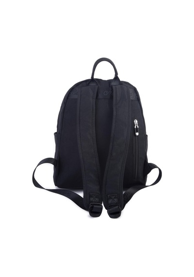 Nas Bag Kadın Çok Gözlü Hafif Su Geçirmez Unisex Water Proof Çanta Siyah