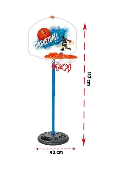 Colezium 03 394 Pilsan Magic Basketbol Seti Ayaklı - 1 Adet Çok Renkli