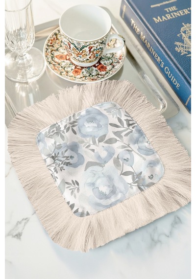 Pastel Çiçek Bahçesi Saçaklı Sunum Peçetesi - Su Grisi Bohem Şıklık Mavi Krem Bardak Altlığı Mendil Adaçayı Kiremit Pastel Çiçek Bahçesi Saçaklı Sunum Peçetesi - Su Grisi Bohem Şıklık Mavi Krem Bardak Altlığı Mendil Adaçayı Kiremit