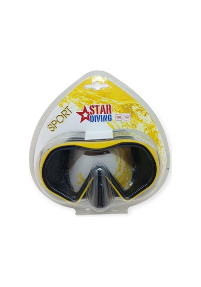 Star Diving Dalış Maskesi Yetişkin - 51702-sarı