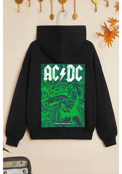 Uyguntarz Çocuk Baskılı Sweatshirt Siyah