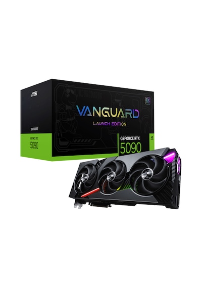 Msı Geforce Rtx 5090 32g Vanguard Soc Launch Edıtıon Ekran Kartı