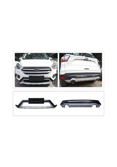 Ford Kuga 2016 2018 Ön ve Arka Tampon Koruma Difüzör