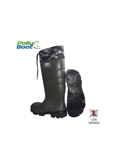 Pollyboot Vega 44 Numara Boğazlı Poliüratan Çizme