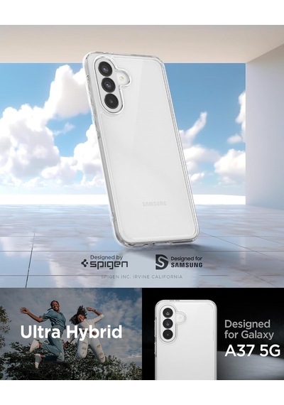 Galaxy A37 İle Uyumlu Şeffaf Kılıf Ultra Hybrid Crystal Clear - Acs11133