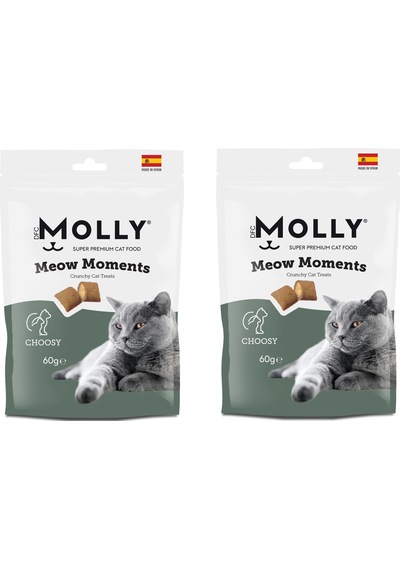 Molly Meow Moments Choosy Seçici Kediler İçin Ödül Maması 60 G X 2 Adet