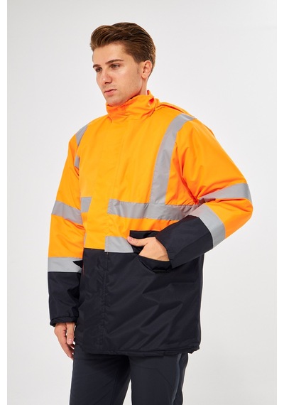 Parka Turuncu Lacivert