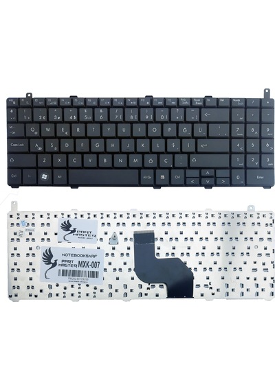 Casper Uyumlu WNKB.QA-TW9X Notebook Klavye (Siyah)