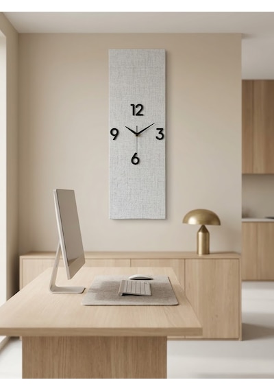Kaveld Nord Linen 41 Dikdörtgen Duvar Saati 13,5x41 Cm Sessiz Mekanizma, Keten Dokulu Vinil Kaplama, Modern İskandinav Tasarım Keten Görünümlü Vinil Kaplama Kaveld Nord Linen 41 Dikdörtgen Duvar Saati 13,5x41 Cm Sessiz Mekanizma, Keten Dokulu Vinil Kaplama, Modern İskandinav Tasarım Keten Görünümlü Vinil Kaplama