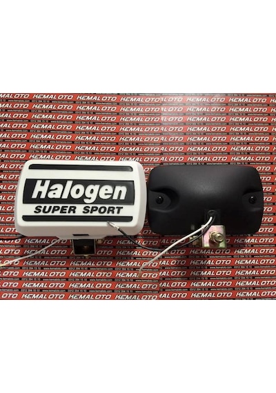 Halogen Kapaklı Dikdörtgen Sis Lambası