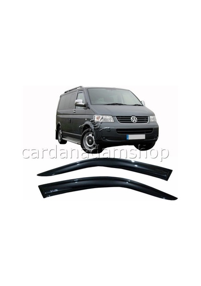 Vw T5 Cam Rüzgarlığı 2004-2012 Transporter Birebir Uyumlu 2 Parça
