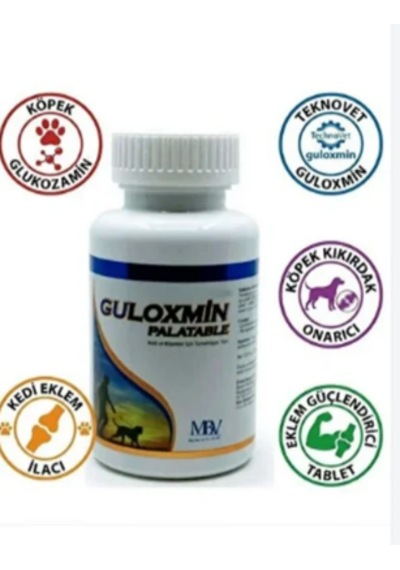 Guloxmin Palatable Kedi Ve Köpek Eklem Ve Kıkırdak Sağlığı Destekleyici 90 Tablet