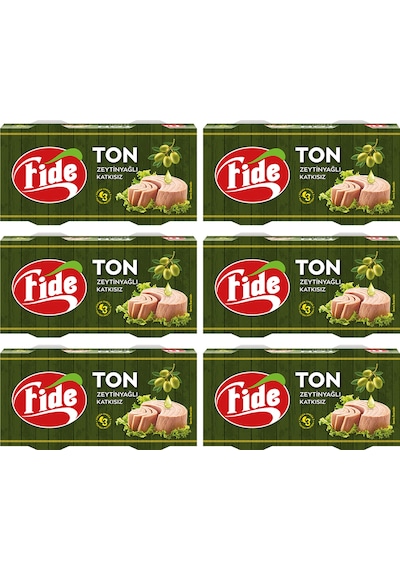 Fide Zeytinyağlı Ton Balığı 12 x 160 G