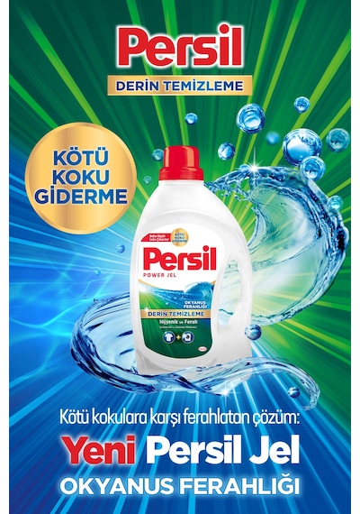Jel Okyanus Ferahlığı Sıvı Çamaşır Deterjanı 38 Yıkama 2470 Ml 2'li Set