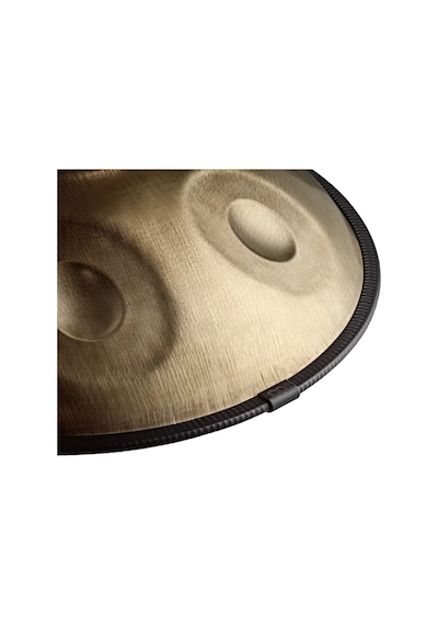 Meinl Sonic Energy Hpstl100 Stainless Steel 10 Notes D Kurd Handpan Vintage Gold