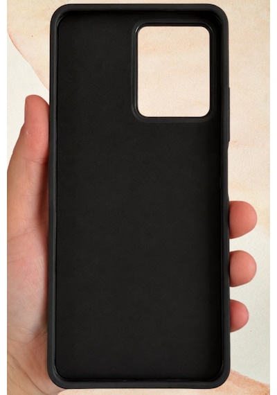 Redmi Note 12 4g Yıldız Tozu Premium Siyah Silikon Kılıf