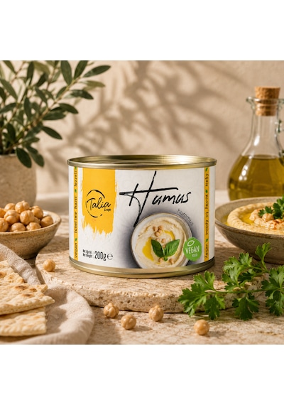 Talia Humus 200g Teneke