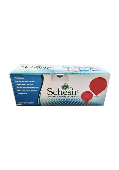 Schesir Multipack Okyanus Seri Kedi Yaş Maması 6 x 85 G