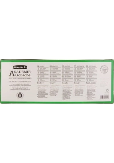 Schmincke : Guaj Boya Seti 10 X 60 Ml