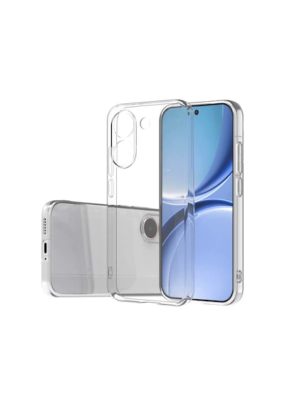 Poco X8 Pro Kılıf Zore Süper Silikon Kapak - Şeffaf