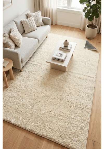 Anatolıa Halı/pars-krem-premium Kadifemsi Halı Oturma Odası-salon