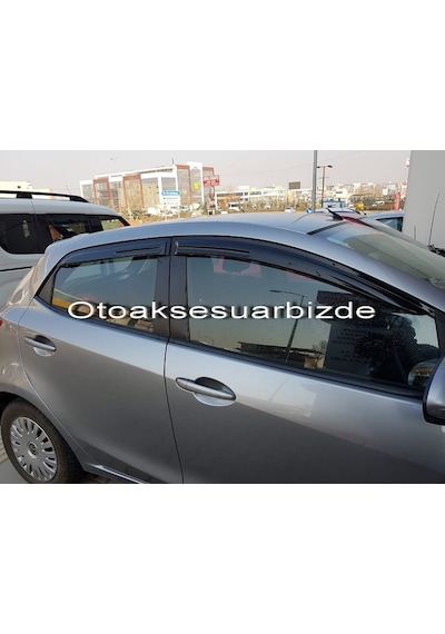 Mazda 2 Mügen Cam Rüzgarlığı 2009 - 2013 Arası 4 Lü Set N11.24775