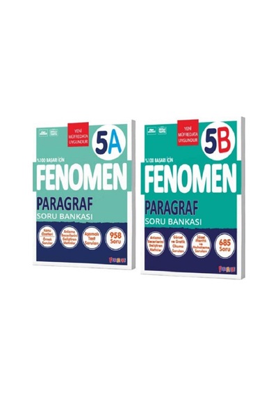 Fenomen Yayınları 5. Sınıf Paragraf Seti