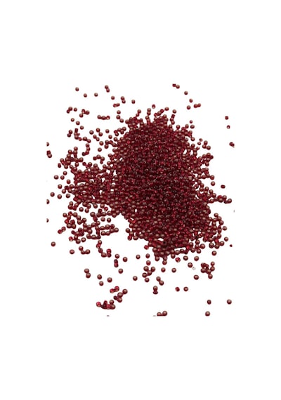 08 Kum Janjan Kırmızı Boncuk 3 Mm 70 Gr