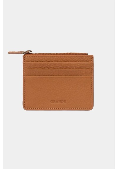 Grande 820 Erkek Deri Kartlık Camel